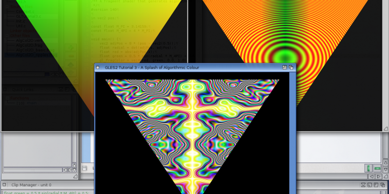 GLES2+ on AmigaOS - A Splash of Algorithmic Colour