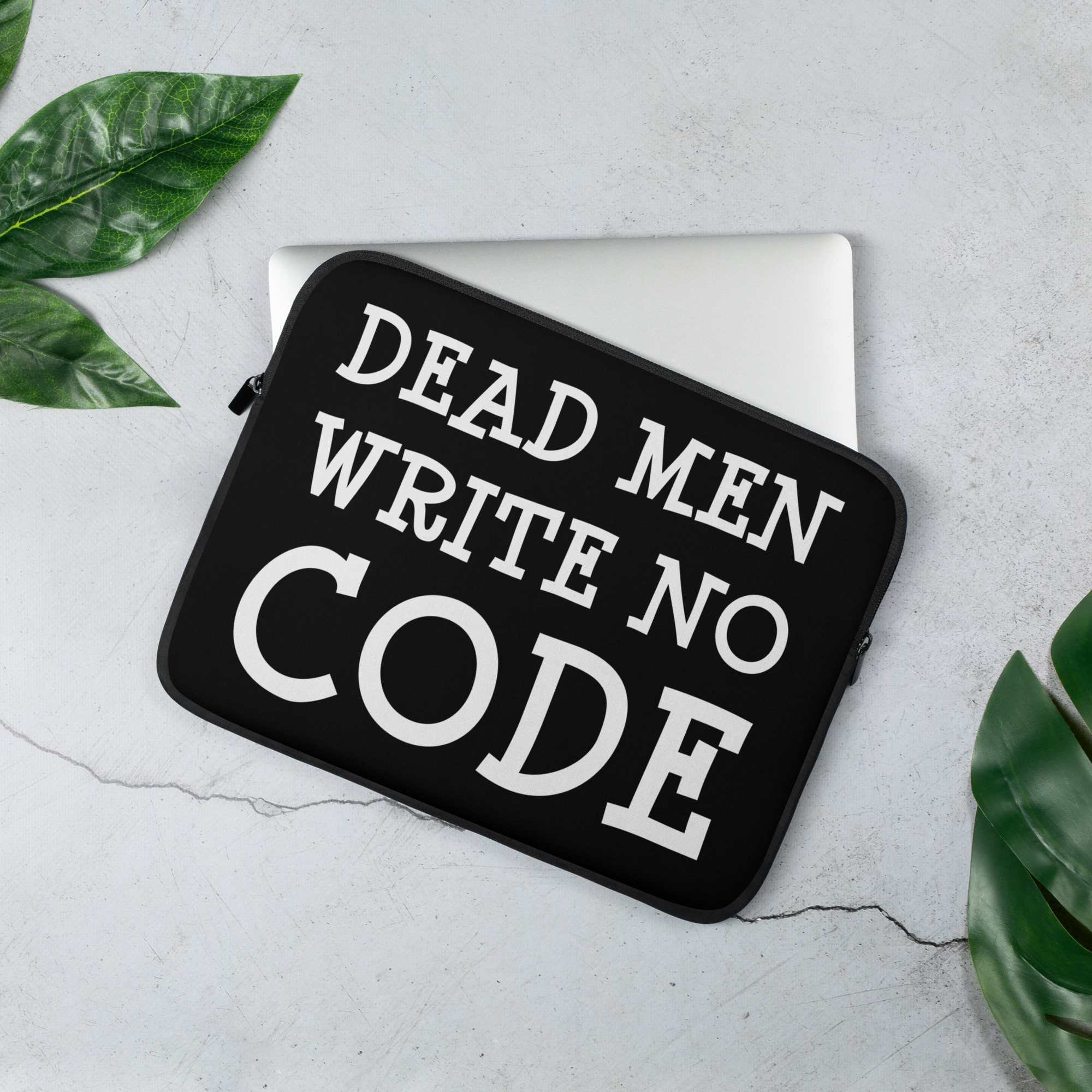 Dead Men Write No Code | Laptop Sleeve - 13 in