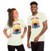 Mixed Couple Wearing Citron Rise and Code T-Shirts