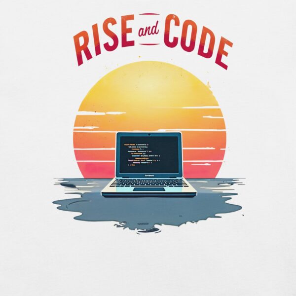 Rise and Code Graphics T-SHirt Design