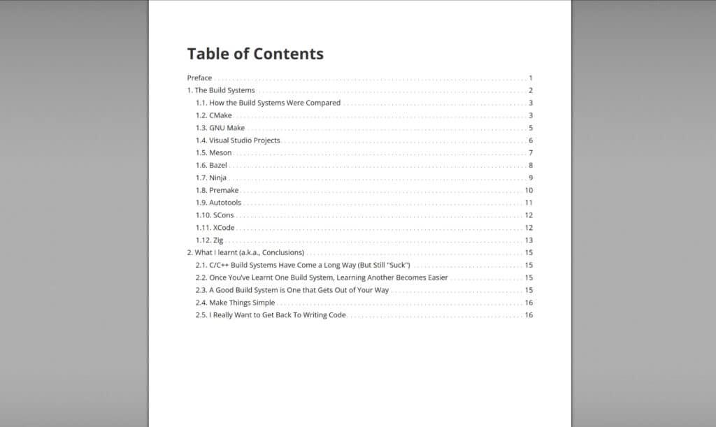 The Ultimate C++ Build System Comparison - Kea Sigma Delta