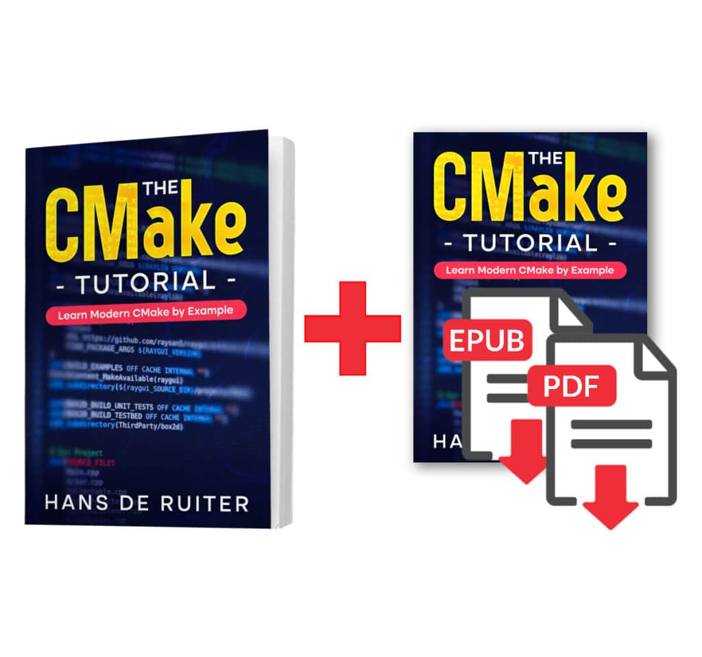The CMake Tutorial - Print and Digital Download Bundle