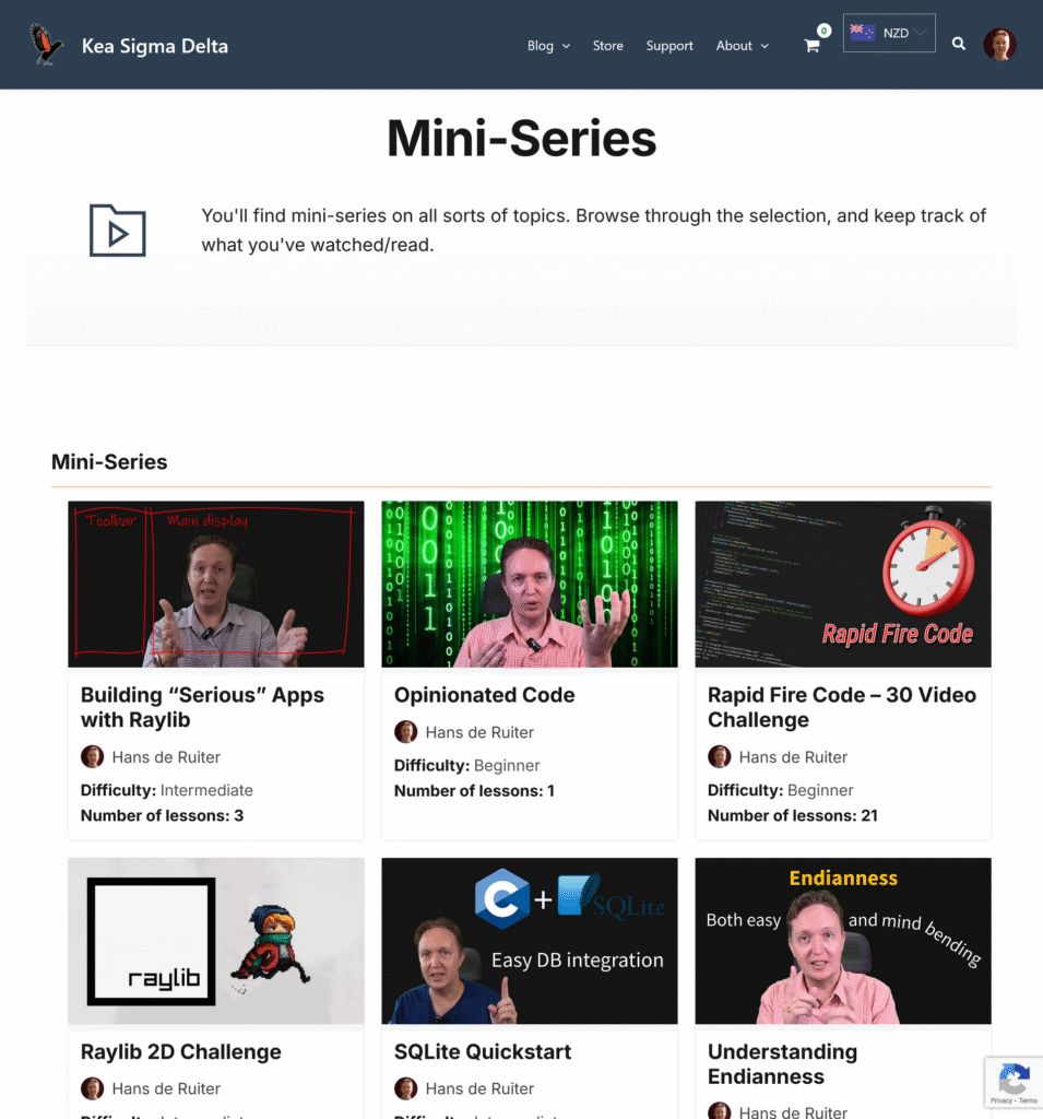 Kea Campus Mini Series